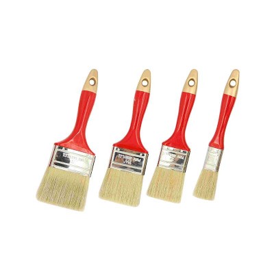 China Factory Wholesale Quality Bristle Wall Paint Brush with plastic handle