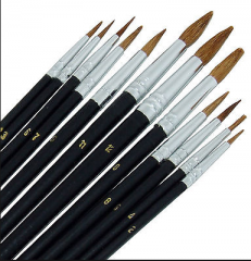 Artist Water Colour Round Brushes Set